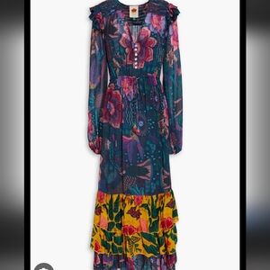 FARM Rio Vibrant Floral Maxi Dress